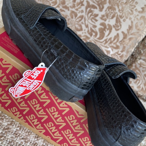 Vans Style 53 Dx Patent Croc Black/Black WMNS - Picture 15 of 16